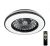 LED mennyezeti lámpa OPAL + mennyezeti ventilátor + távvezérlő 48W - LCL6346