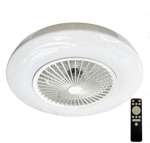 LED mennyezeti lámpa + mennyezeti ventilátor STAR + távvezérlő 72W - LCL6350