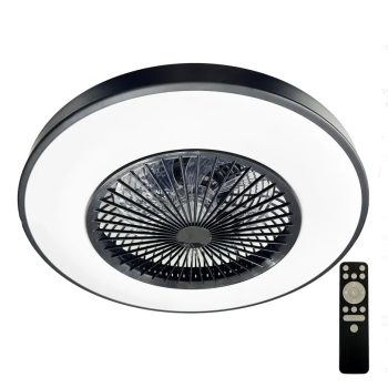   LED mennyezeti lámpa + mennyezeti ventilátor + távvezérlő 72W - LCL6351