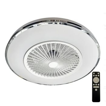   LED mennyezeti lámpa + mennyezeti ventilátor + távvezérlő 72W - LCL6352