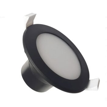 LED fény 7W/IP44/DR01/SMD/4000K/BK - LDL153/B