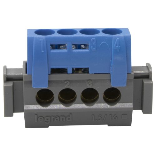 LEGRAND-004840 Lexic elosztókapocs IP2 4 nulla csatlakozás kék