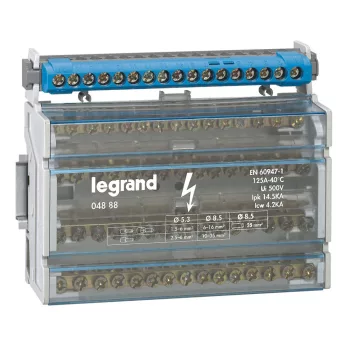  LEGRAND-004845 Lexic elosztókapocs IP2 16 nulla csatlakozás