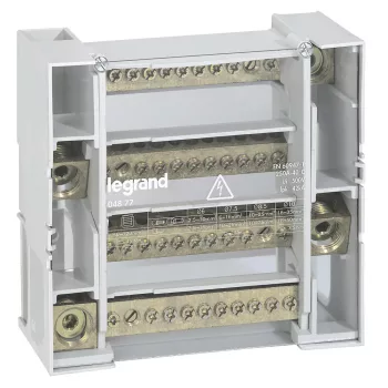 LEGRAND-004877 Lexic elosztóblokk 4P 250A 4x12 furat