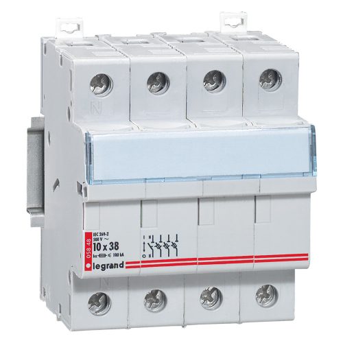 LEGRAND-005848 Lexic biztosítóaljzat 3P+N 10 x38