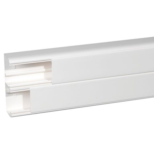 LEGRAND-010427 Univerzális DLP kábelcsatorna, 150 x 50 mm, 2 x 65 mm-es hajlékony fedéllel, válaszfallal, 2 m, fehér