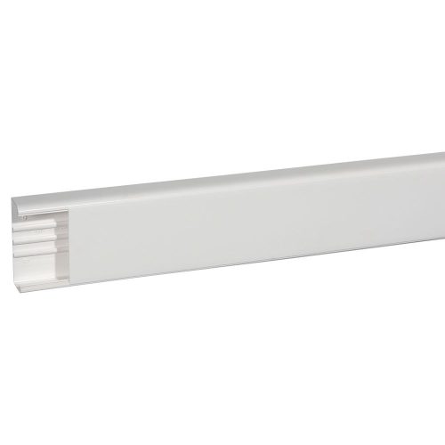 LEGRAND-010465 Univerzális DLP kábelcsatorna, 150 x 50 mm, 130 mm-es hajlékony fedéllel, válaszfal nélkül, 2 m, fehér