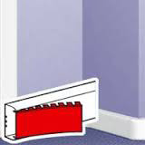 LEGRAND-010524 DLP hajlékony fedél, 130 mm széles 