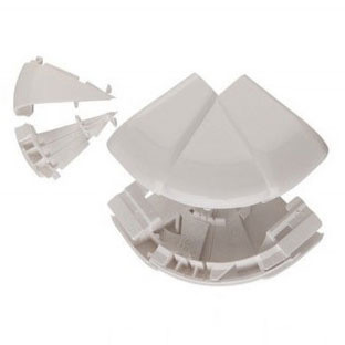 LEGRAND-010636 DLP külső könyök 65 mm mély 2 rekeszes csatornához