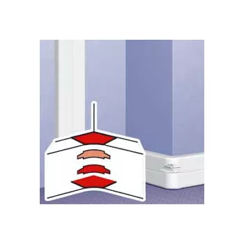   LEGRAND-010658 DLP belső könyök 65 mm mély 3 részes csatornához