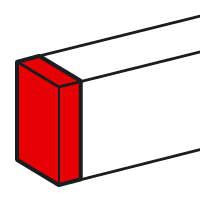 LEGRAND-010724 DLP végzáró 80x65 mm-es csatornához PVC