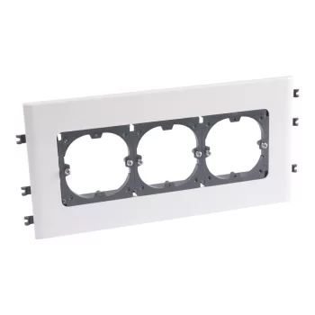   LEGRAND-010934 DLP Ø60 szerelvénykeret hármas, 130-as fedélhez