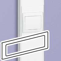 LEGRAND-010943 DLP Ø60 szerelvénykeret négyes, 85-ös fedélhez