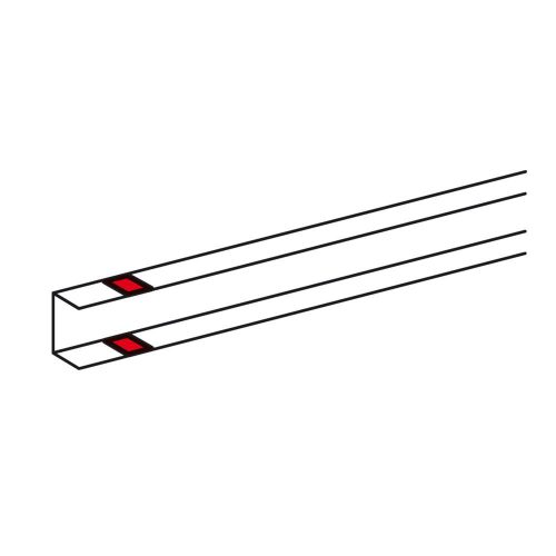 LEGRAND-011191 DLP alu takaróelem csatornához 60x105