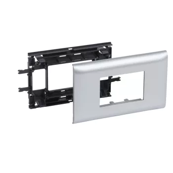   LEGRAND-011213 DLP alu keret Program Mosaic 3 modulos, 65 mm fedélhez