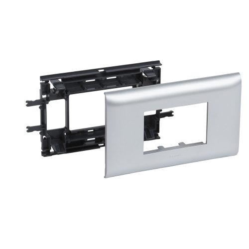 LEGRAND-011213 DLP alu keret Program Mosaic 3 modulos, 65 mm fedélhez