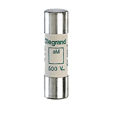 LEGRAND-014040 Lexic hengeres olvadóbiztosító 40A aM 14 x51 ütőszeg nélkül