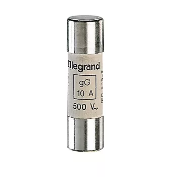   LEGRAND-014310 Lexic hengeres olvadóbiztosító 10A gG 14 x51 ütőszeg nélkül