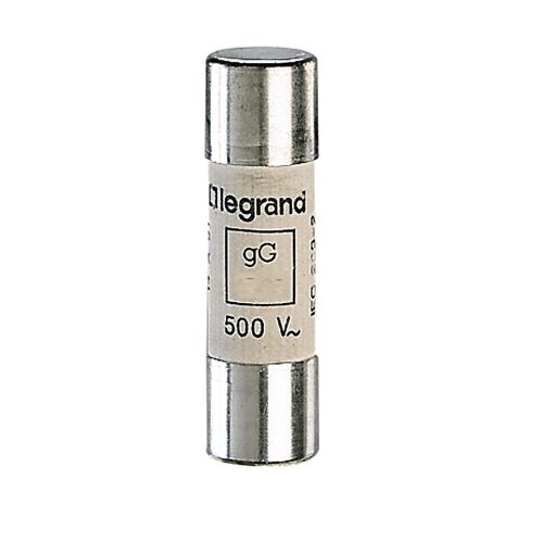 LEGRAND-014316 Lexic hengeres olvadóbiztosító 16A gG 14 x51 ütőszeg nélkül