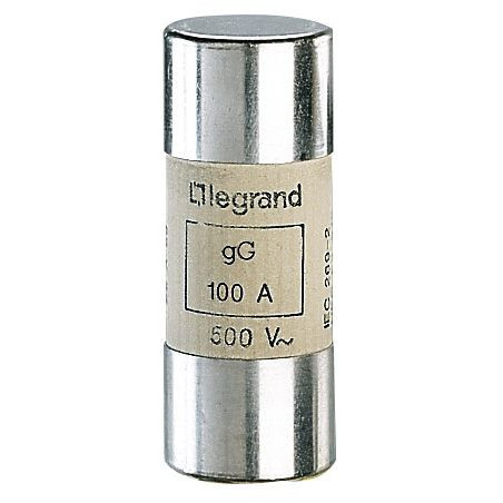 LEGRAND-015396 Lexic hengeres olvadóbiztosító 100A gG 22 x58 ütőszeg nélkül
