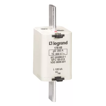 LEGRAND-017865 Legrand késes 2 gG 250A betét