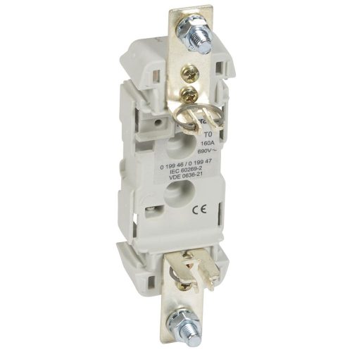 LEGRAND-019946 Legrand késes aljzat 0 1P 160A M8 kalapsínre is rögzíthető