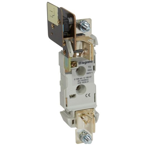 LEGRAND-019947 Legrand késes aljzat 0 1P 160A M8 kalapsínre is rögzíthető mikrokapcsolóval