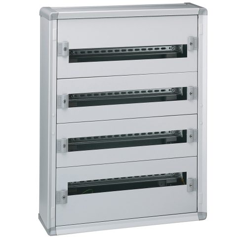 LEGRAND-020004 XL3 160 4 sor 96 mod fém fali előszerelt elosztószekrény