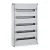 LEGRAND-020005 XL3 160 5 sor 120 mod fém fali előszerelt elosztószekrény