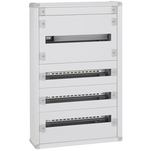 LEGRAND-020045 XL3 160 3 sor 72 mod DPX160, falonkívüli fém fali előszerelt elosztószekrény