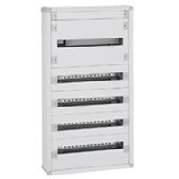 LEGRAND-020046 XL3 160 4 sor 96 mod DPX160 falonkívüli fém fali előszerelt elosztószekrény