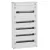 LEGRAND-020046 XL3 160 4 sor 96 mod DPX160 falonkívüli fém fali előszerelt elosztószekrény
