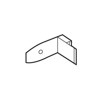 LEGRAND-020070 XL3 vezetékcsatorna-tartó készlet 2db