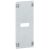 LEGRAND-020329 XL3 400 mod. fém előlap 600mm kábeltokba DPX630