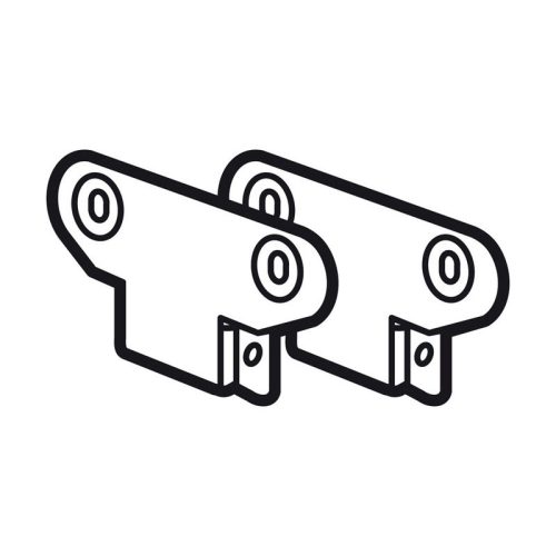 LEGRAND-020530 XL3 tartóborda rögzítő átkötő sínezéshez
