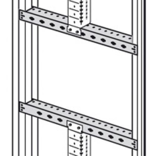 LEGRAND-020532 XL3 4000 vízszintes rúd 600mm tápsíntartóhoz
