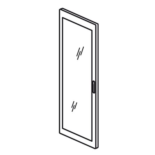 LEGRAND-020564 XL3 4000 üveg ajtó 725mm domború