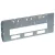 LEGRAND-020772 XL3 4000 készülék rögzítő lap 1-3 DPX 250/630+dif.36mod