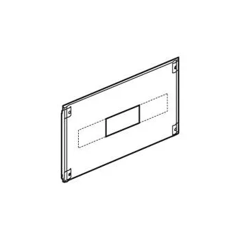   LEGRAND-020806 XL3 fém előlap 300mm 2 DPX-IS 250-hez 1/4fordulatos 24mod