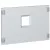 LEGRAND-020834 XL3 előlap 400mm 24mod vízszintesDPX1600-hoz
