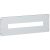 LEGRAND-020900 XL3 moduláris fém előlap 150mm 24mod csavarral 