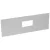 LEGRAND-020957 XL3 fém előlap 300mm DPX-IS 630-hoz csavarral 36mod