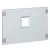 LEGRAND-020984 XL3 előlap 400mm 36mod vízszintes DPX1600-hoz csav.