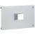 LEGRAND-021115 XL3 4000 fém előlap 600mm DPX1600-hoz