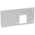 LEGRAND-021218 XL3 4000 fém előlap 300mm kikocsizható vízszintes DPX630-hoz