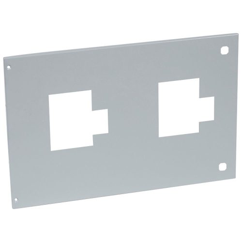 LEGRAND-021291 XL3 előlap 400mm 24mod DPX250+motoros forrásátkapcsolóhoz csuklópántos