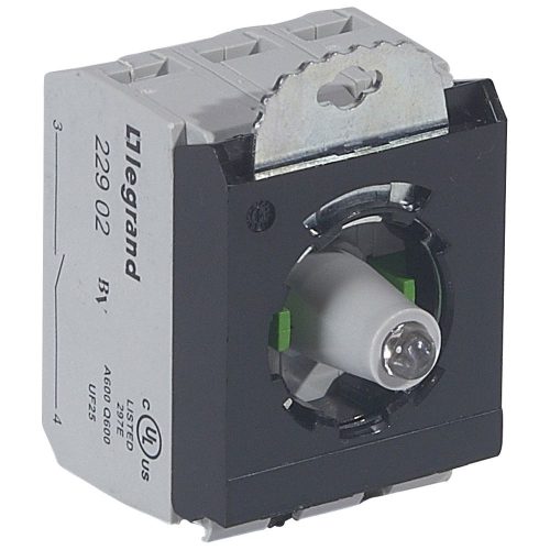 LEGRAND-023018 Osmoz csavaros aljzat - 2 Z 230V~ - zöld