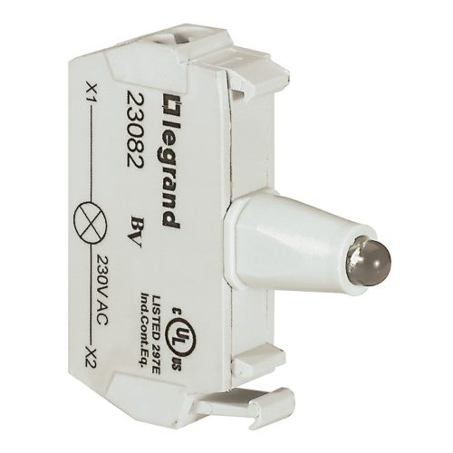 LEGRAND-023082 Osmoz rugós fényforrás elem - zöld 230V ~