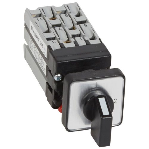 LEGRAND-023516 Mini irányváltó átkapcsoló2P 1-2-3 állású