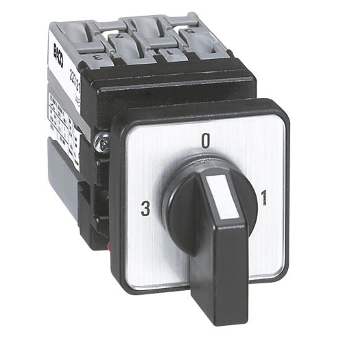 LEGRAND-023521 Mini irányváltó átkapcsoló1P 0-1-2-3 állású